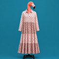 Patched Flamingo Dress